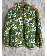 Pepe Jeans London Sweater Youth Large Green Zip Up Hoodie Jacket Hip Hop... - $475.98 MXN