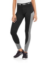 Energie Juniors Mesh Inset Leggings with Double Waistband,Black,X-Large - £20.63 GBP