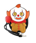 Pennywise Cartoon Style Clown with Red Balloon Crossbody Purse Bag - $31.68