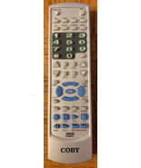Coby DVD Video Remote Control-Rare-SHIPS N 24 HOURS - $1,612.30 MXN