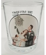 I) Saturday Evening Post Norman Rockwell Glassware Courting At Midnight ... - $4.94
