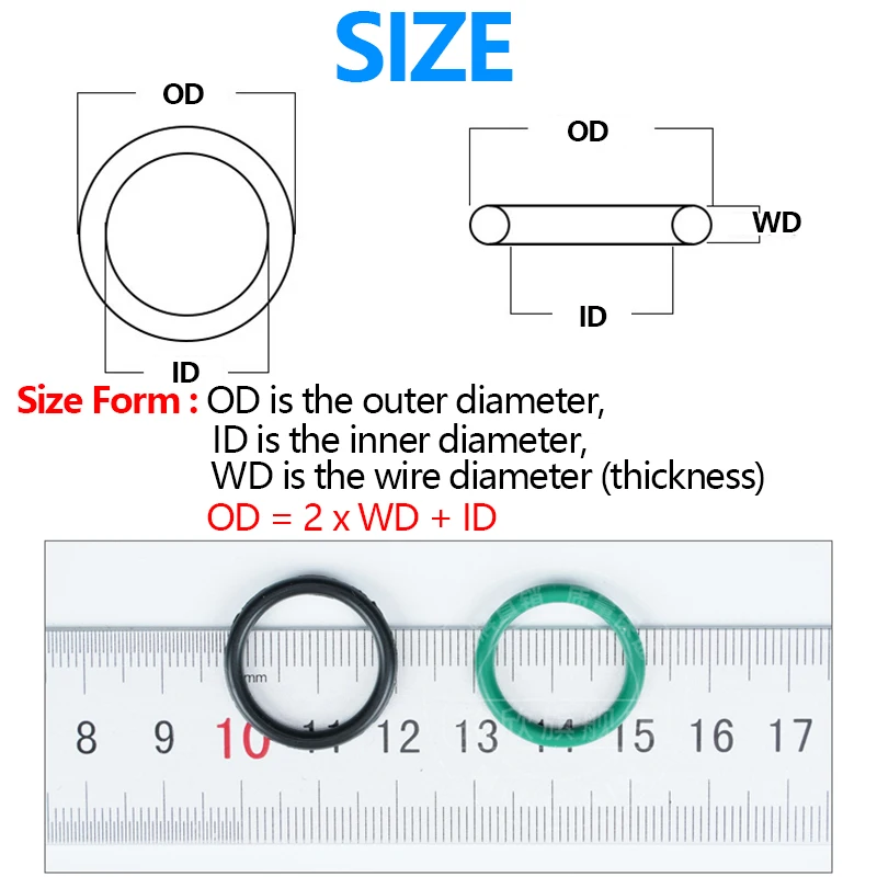 House Home O-Ring  FKM Sealing ring Repair Gasket Mechanical O Ring Seal washer  - $25.00