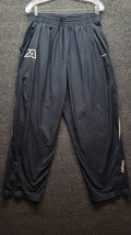 Vtg Nike Team Apparel Men&#39;s Sz XL ARMY Black Knights Track Athletic Pants RARE - £57.83 GBP
