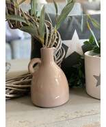 Cori Earthenware Jug with handle - Taupe - $714.03 MXN