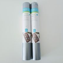 CRICUT Premium Vinyl Matte MATTE SILVER 12&quot; x 48&quot; Each Lot of 2 NEW &amp; SE... - €12,68 EUR