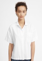Everlane Cotton Short Sleeve One Pocket Popover Shirt Size 16 NWT - £19.38 GBP