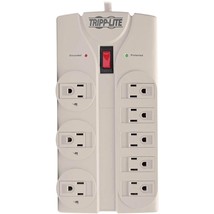 Tripp Lite 8 Outlet Surge Protector Power Strip, 8ft Cord Right Angle Plug,  INS - £43.15 GBP