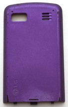 Genuine Lg Xenon GR500 Battery Cover Door Metallic Purple Phone Back Panel - £3.60 GBP