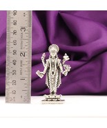 BIS HALLMARKED 925 Silver Antique Dhanvanthri Idol - pure silver gift it... - $1,798.20 MXN+