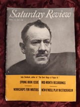 Saturday Review April 13 1957 JOHN STEINBECK Marshall Fishwick Gorham Munson - £8.61 GBP