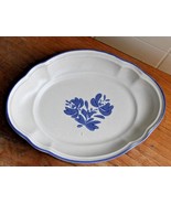 vtg Pfaltzgraff Yorktowne Oval Scallop Au gratin Relish Dish Plate USA - $188.16 MXN