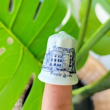 Vintage Poole Quay England Harbor Thimble - $14.99