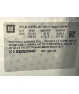 IMPALANEW 2016 Fuel Vapor Canister 104704646 - $77.03