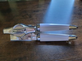 KitchenAid Can Opener Bottle White Grips Manual 8”  - $11.87