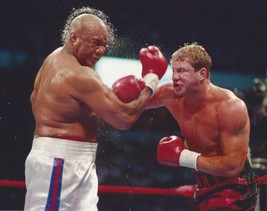 Tommy Morrison Vs George Foreman 8X10 Photo Boxing Picture - £3.94 GBP
