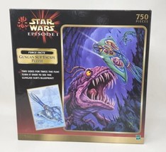 1999 Star Wars Episode 1 750 Piece Puzzle Gungan Sub Escape 2 Sided Sealed SW2 - £14.64 GBP