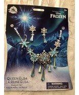 Queen Elsa Jewelry Set for Kids – Frozen 2 Costume Accessory  - £17.26 GBP