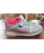 Mayzero Girls Tennis Shoes color Light Blue and Pink size 33 - $12.51 CAD