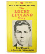 1969 The Lucky Luciano Story Ovid Demaris Mafia Crime Vintage Paperback ... - $49.03 CAD