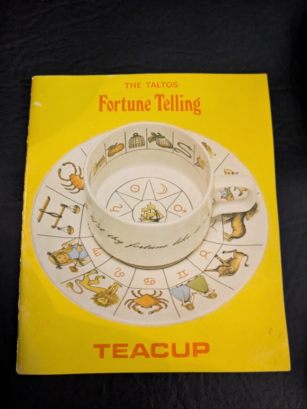 Lot De 6 Trèfle Cœur Horoscope Thé Reading Fortune Teller Tasse Saucer Item image 11