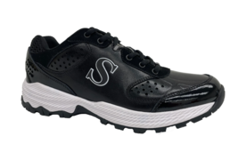 SMITTY | BBS-FS2 | Professional Baseball Umpire Field Shoes | Black w White 2022 - £91.91 GBP