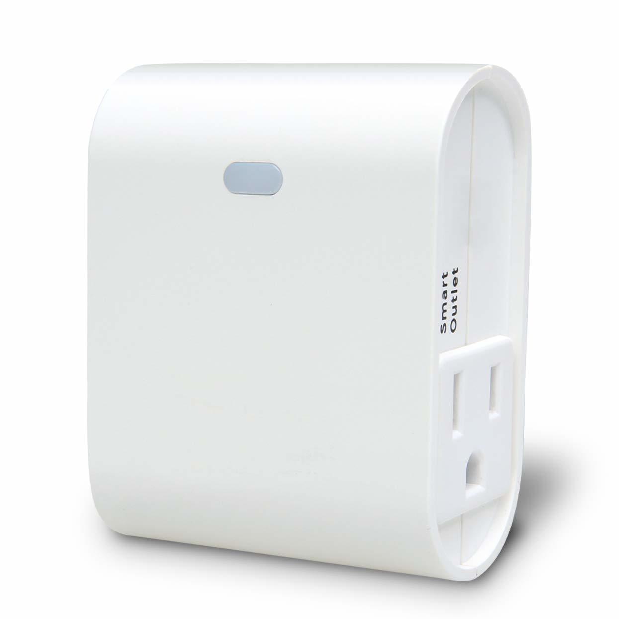 Z-Wave Smart On/Off Light And Appliance Plug, Dual Outlet Plug-In, 1, Wink. - $43.98