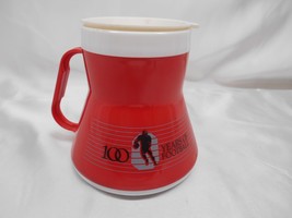 100 YEARS OF FOOTBALL TRAVEL COFFEE CUP MUG PRO FOOTBALL NFL SOUVENIR AD... - £15.77 GBP