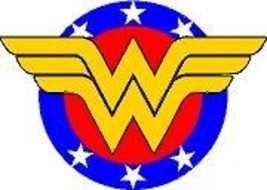 Wonder Woman Shield Vinyl Sticker Decal Cars Trucks Vans Walls Laptop Ma... - £4.69 GBP