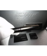 S.T. Dupont James Bond 007 Black Gunmetal Fountain Pen New no box - $1,950.00