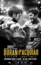 Roberto Duran Vs Manny Pacquiao 8X10 Photo Boxing Poster Picture - £4.63 GBP
