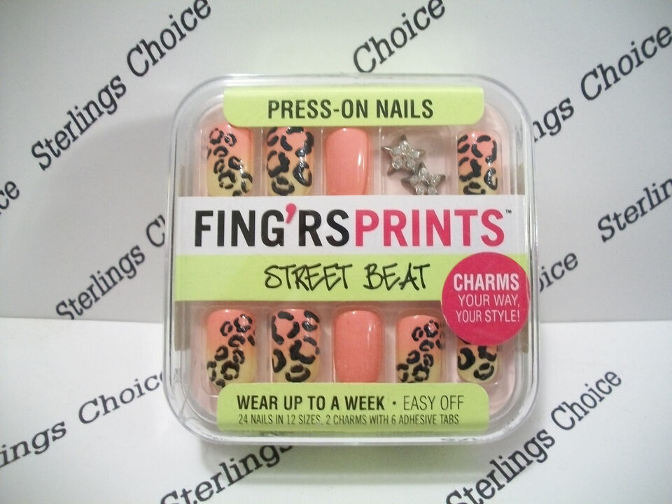 Fing&#39;rs Prints Street Beat Press-On Nails #31040 Knotty Girl - $6.43