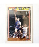 1992 John Stockton #101 All Star Topps NBA Sports Card Ungraded Vintage ... - $27.41 CAD