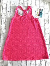 Breaking Waves Bright Pink Swim Wear Tank Top Shirt size 12  Girls /Juniors NWT - £5.53 GBP
