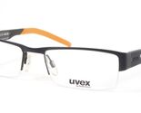 UVEX by Rodenstock U 7006 A MATTE BLACK /ORANGE UNIQUE RARE EYEGLASSES 5... - $97.03