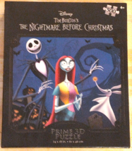 Disney&#39;s Tim Burton&#39;s The Nightmare Before Christmas 500pc Prime 3D Puzzle NEW! - £20.11 GBP