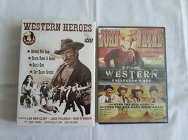 9 Western Movies (DVD Lot) New - Van Cleef, Palance, Wayne, Astaire, Nelson (B) - £5.82 GBP