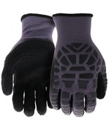 Boss Men&#39;s Black Latex Grip Gloves with MicroArmor Large, 1 Pair - $349.70 MXN