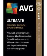 AVG ULTIMATE 2024 - FOR 10 DEVICES - 3 YEAR - NOW INCLUDES SECURE VPN - DOWNLOAD - $26.49
