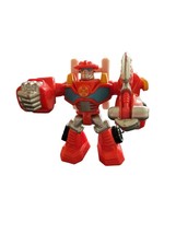 Playskool Heroes Transformers Rescue Bots Heatwave Fire Bot 3.5&quot; Axe Figure - $5.94