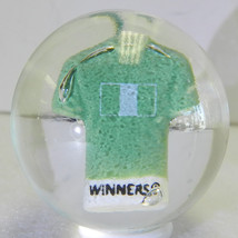 #17759m Nigeria Soccer Football Jersey Contemporary Sulphide Marble 1.36 Inches - £23.96 GBP