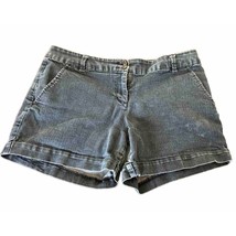 The Limited Jean Shorts Tailored Short Womens Size 14 Medium Wash Spande... - £12.64 GBP