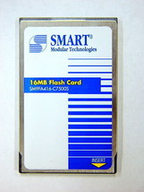 16MB FLASH MEMORY PCMCIA CARD CISCO SM9FA416-C7500S TESTED - $29.37