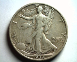 1934-S WALKING LIBERTY HALF VERY FINE / EXTRA FINE+ VF/XF+ VF/EF NICE OR... - $45.00