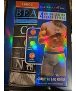 Carribbean Joe 4 Cotton Boxer Briefs LARGE NEW 36-38  - $26.39