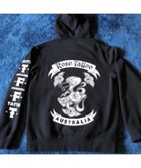 ROSE TATTOO-Rock&#39;N&#39;Roll Hoodie Sweatshirt Large TATTS FOREVER Australia ... - £19.10 GBP