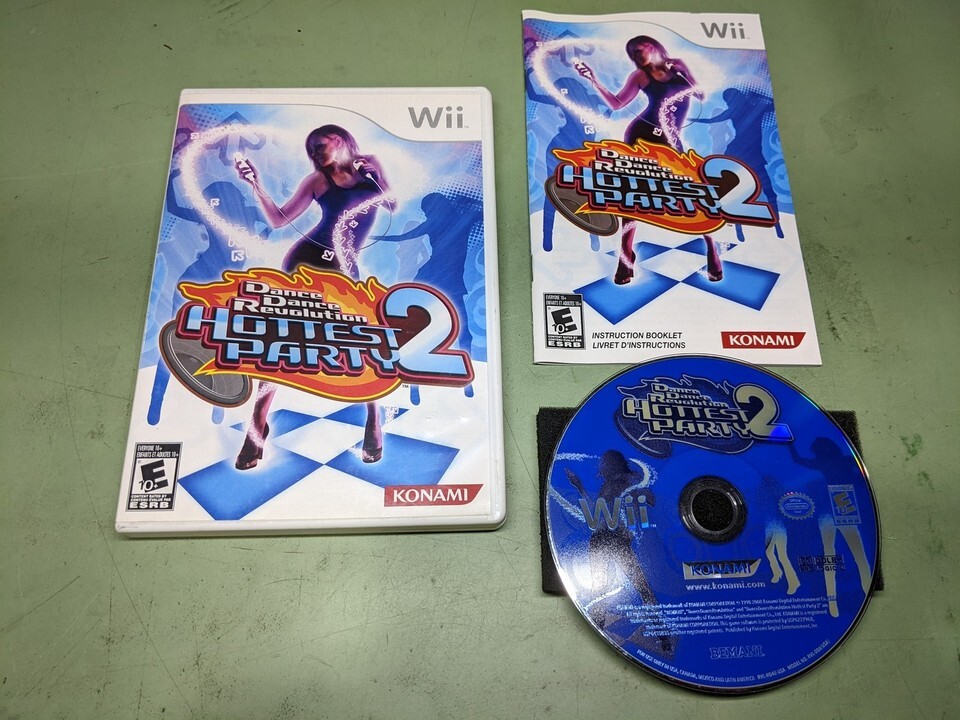 Dance Dance Revolution: Hottest Party 2 Nintendo Wii Complete in Box - $6.12 Dance Dance Revolution: Hottest Party 2 Nintendo Wii Complete in Box - $6.12
