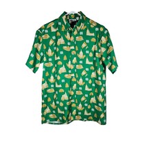 Uscape Apparel Notre Dame Button Up Shirt Mens Small Mayor Kelly Green I... - $30.08