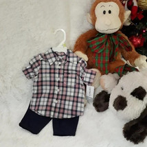 CARTER&#39;S BABY 2pc Button Shirt &amp; Pants, &quot;BABY BOY&quot; (Size 3M) ~ NEW WITH ... - $224.85 MXN