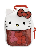 Real Littles Backpacks! SANRIO HELLO KITTY Red &amp; White w/Bows &amp; 6 Surpri... - £22.32 GBP
