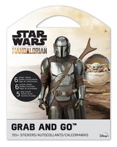 Star Wars The Mandalorian Grab and Go Activity Book, 155+ Stickers - $7.95